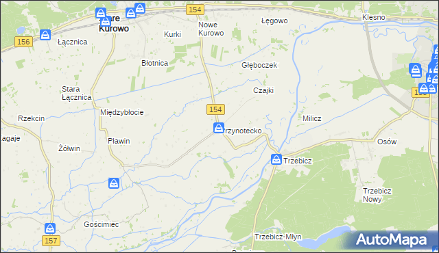mapa Przynotecko, Przynotecko na mapie Targeo