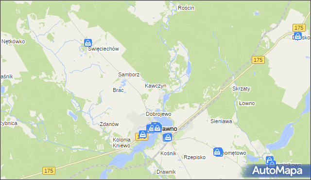 mapa Przysiekiercze, Przysiekiercze na mapie Targeo