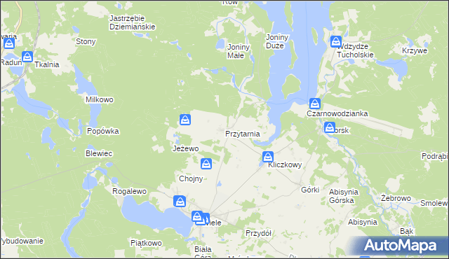 mapa Przytarnia, Przytarnia na mapie Targeo