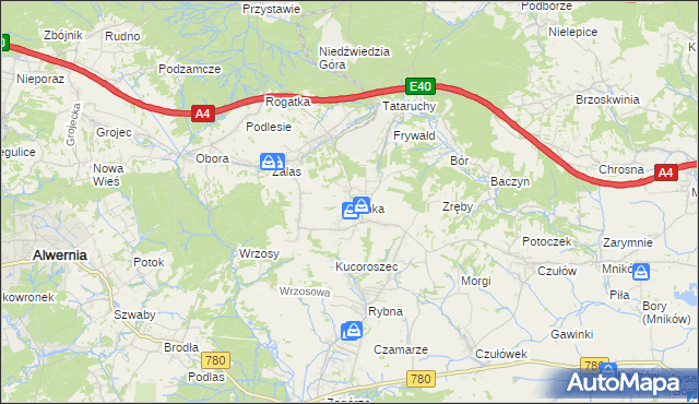 mapa Sanka, Sanka na mapie Targeo