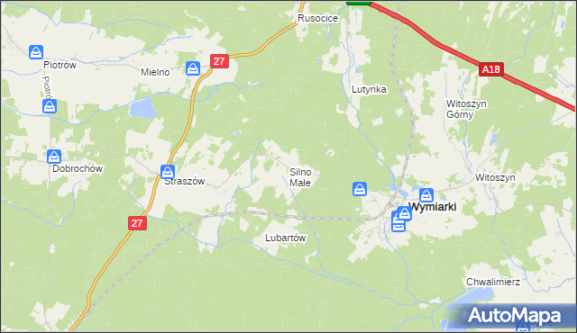 mapa Silno Małe, Silno Małe na mapie Targeo