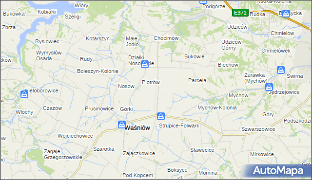 mapa Śnieżkowice, Śnieżkowice na mapie Targeo
