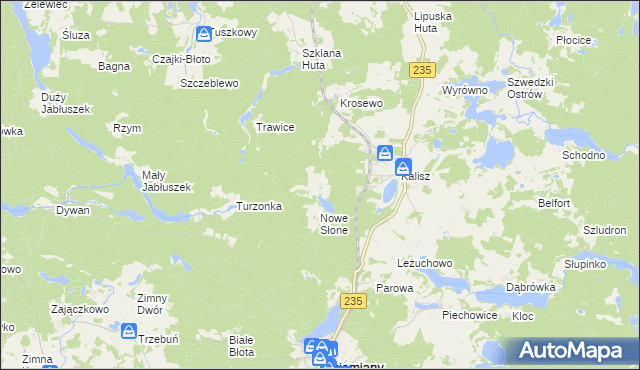 mapa Stare Słone, Stare Słone na mapie Targeo