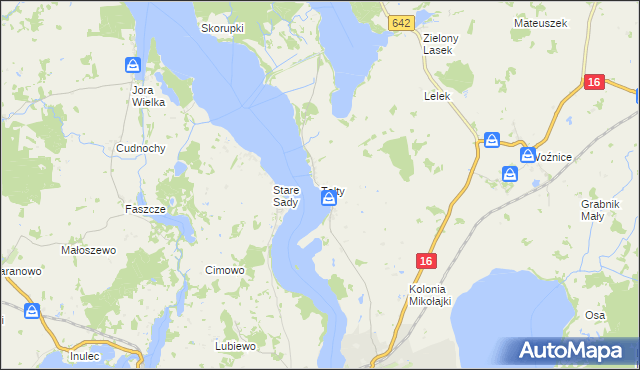 mapa Tałty, Tałty na mapie Targeo