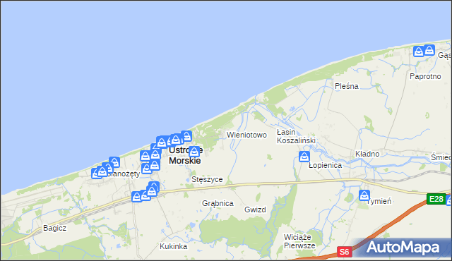 mapa Wieniotowo, Wieniotowo na mapie Targeo