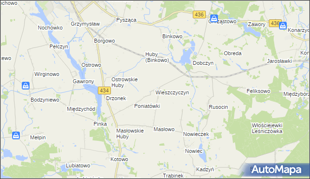 mapa Wieszczyczyn, Wieszczyczyn na mapie Targeo