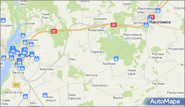 mapa Zdrogowo gmina Wolsztyn, Zdrogowo gmina Wolsztyn na mapie Targeo