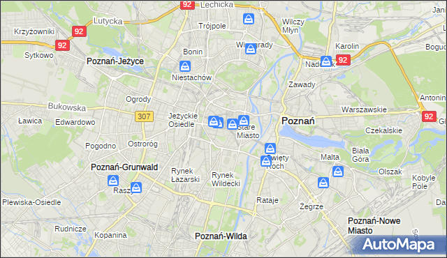 mapa Święty Marcin, Święty Marcin na mapie Targeo