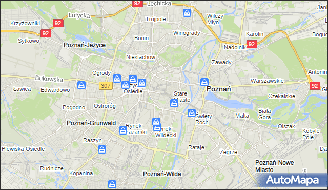 mapa Święty Marcin, Święty Marcin na mapie Targeo