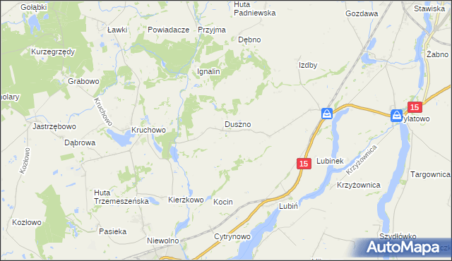mapa Wydartowo, Wydartowo na mapie Targeo