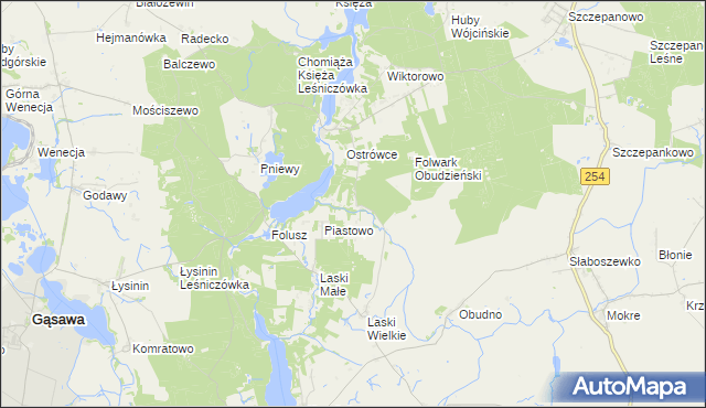 mapa Rozalinowo, Rozalinowo na mapie Targeo