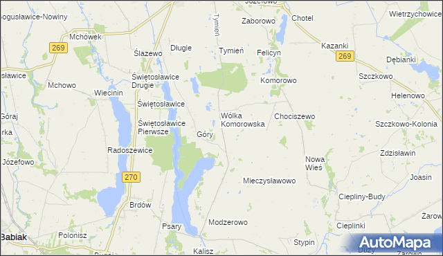 mapa Śmielnik, Śmielnik na mapie Targeo