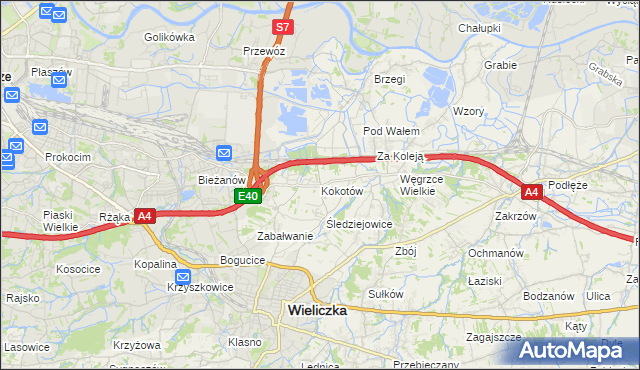 mapa Kokotów, Kokotów na mapie Targeo