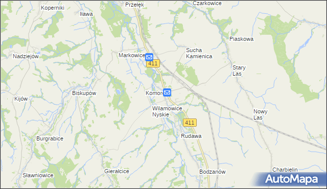 mapa Nowy Świętów, Nowy Świętów na mapie Targeo