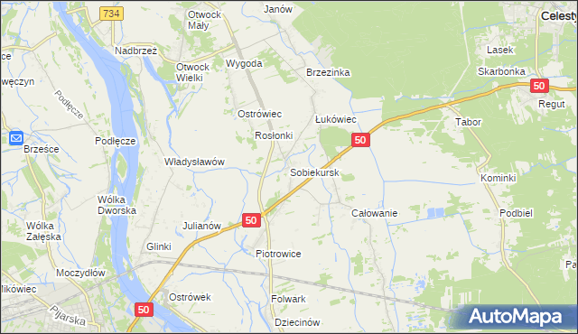 mapa Sobiekursk, Sobiekursk na mapie Targeo