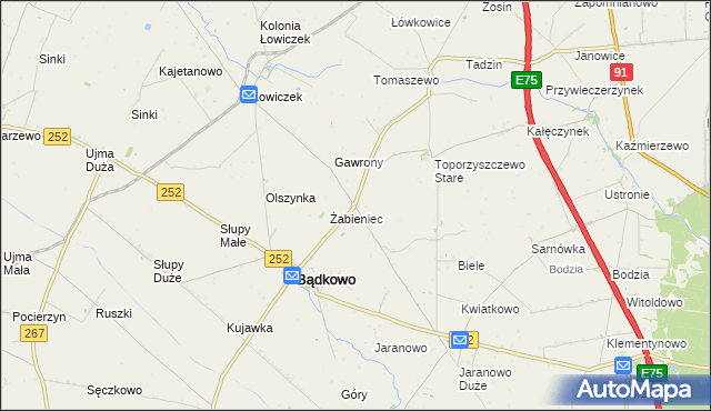 mapa Toporzyszczewo, Toporzyszczewo na mapie Targeo