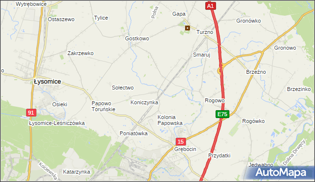 mapa Lipniczki, Lipniczki na mapie Targeo