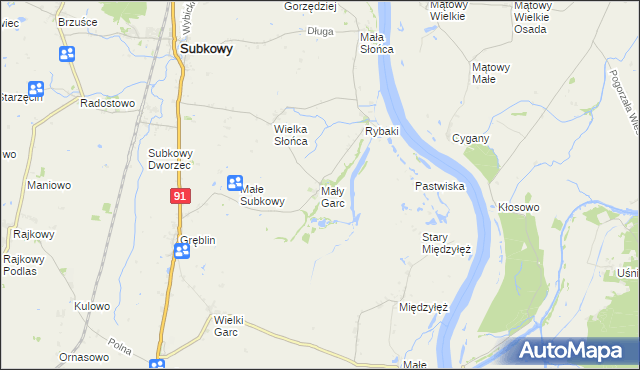 mapa Mały Garc, Mały Garc na mapie Targeo