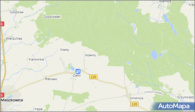 mapa Starzyn, Starzyn na mapie Targeo