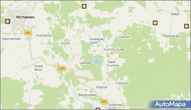 mapa Gorbacze, Gorbacze na mapie Targeo