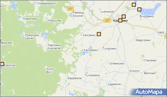 mapa Karczewko, Karczewko na mapie Targeo