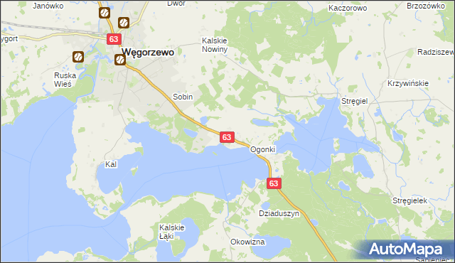 mapa Kolonia Rybacka, Kolonia Rybacka na mapie Targeo