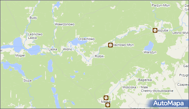 mapa Rolbik, Rolbik na mapie Targeo