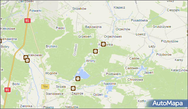 mapa Rozpęd, Rozpęd na mapie Targeo