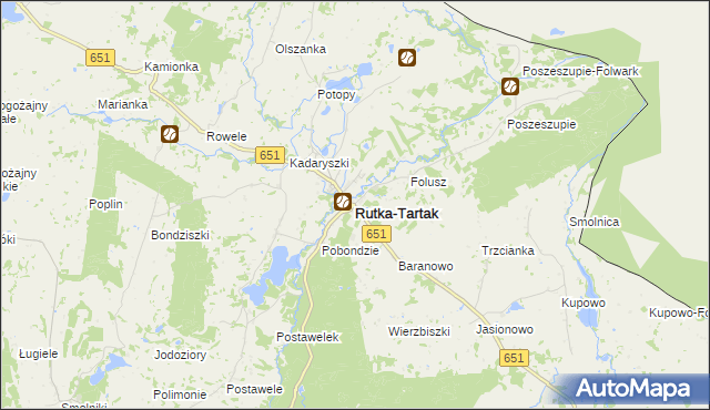 mapa Rutka-Tartak, Rutka-Tartak na mapie Targeo