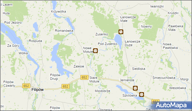 mapa Tabałówka, Tabałówka na mapie Targeo