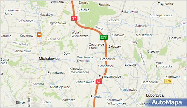mapa Sieborowice, Sieborowice na mapie Targeo