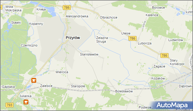 mapa Zarębice, Zarębice na mapie Targeo