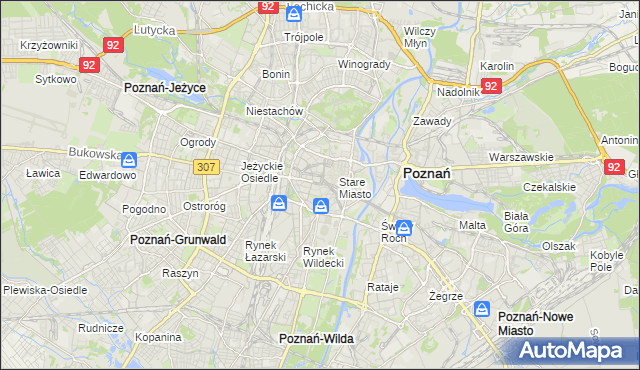 mapa Święty Marcin, Święty Marcin na mapie Targeo