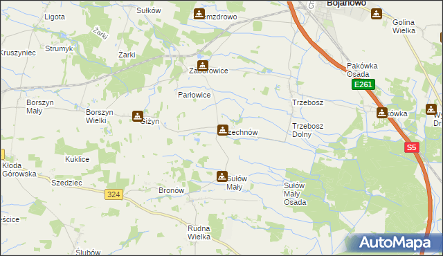 mapa Czechnów, Czechnów na mapie Targeo