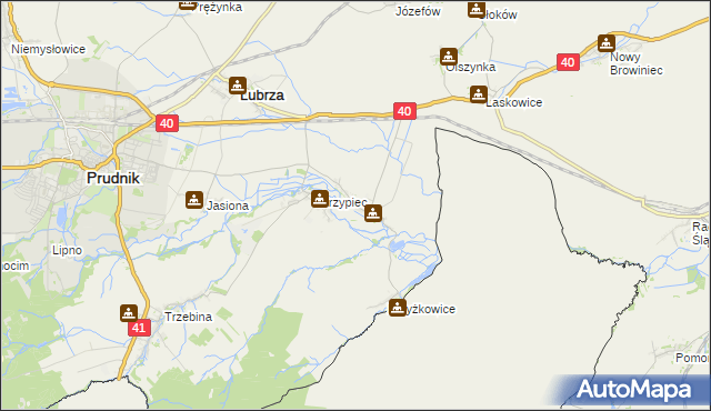 mapa Dytmarów, Dytmarów na mapie Targeo