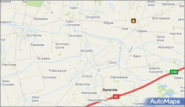 mapa Nowa Pułapina, Nowa Pułapina na mapie Targeo