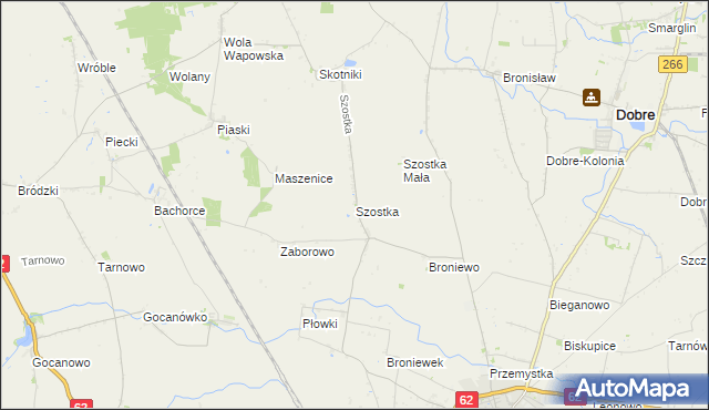 mapa Szostka, Szostka na mapie Targeo