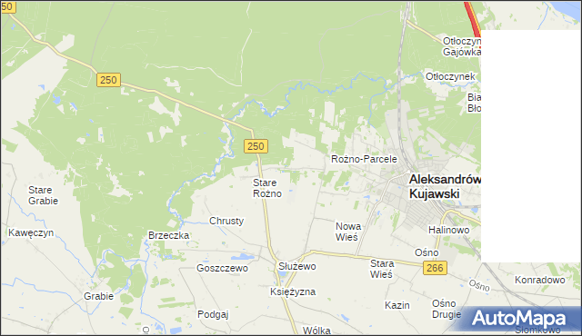 mapa Służewo-Pole, Służewo-Pole na mapie Targeo