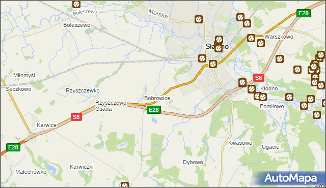 mapa Bobrowiczki, Bobrowiczki na mapie Targeo