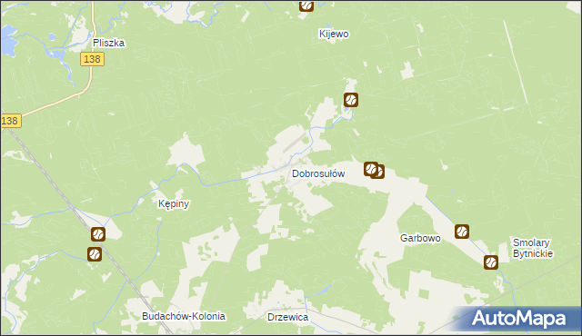 mapa Dobrosułów, Dobrosułów na mapie Targeo