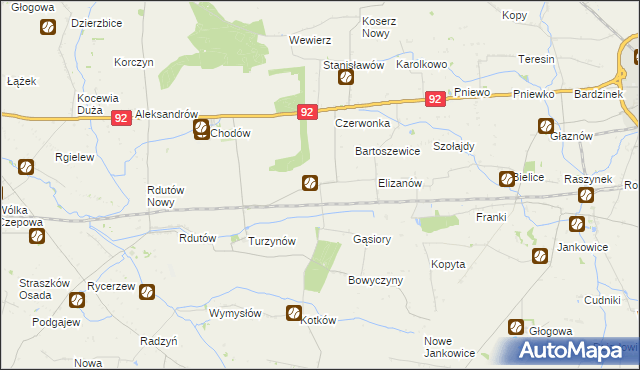 mapa Domaników, Domaników na mapie Targeo