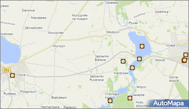 mapa Jadowniki Bielskie, Jadowniki Bielskie na mapie Targeo