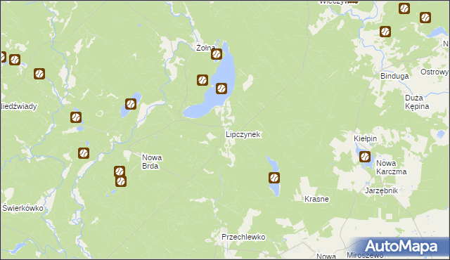 mapa Lipczynek, Lipczynek na mapie Targeo