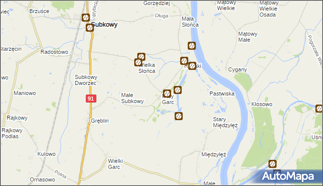 mapa Mały Garc, Mały Garc na mapie Targeo