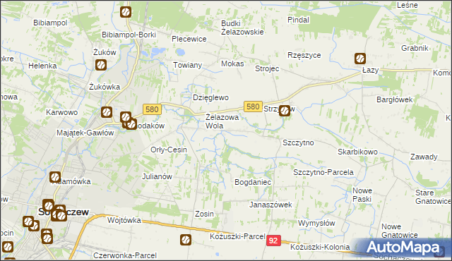 mapa Nowe Mostki, Nowe Mostki na mapie Targeo