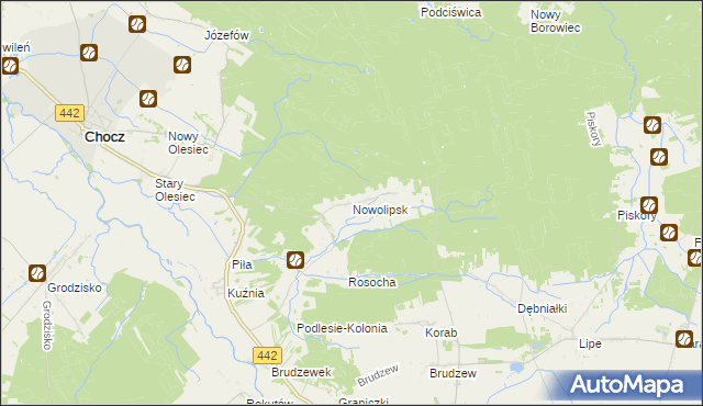 mapa Nowolipsk, Nowolipsk na mapie Targeo