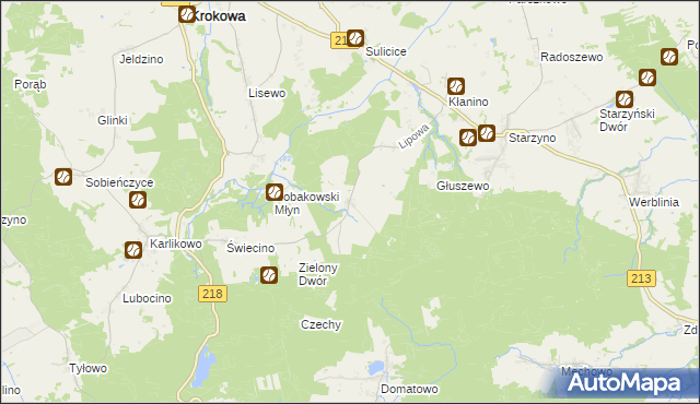 mapa Połchówko, Połchówko na mapie Targeo