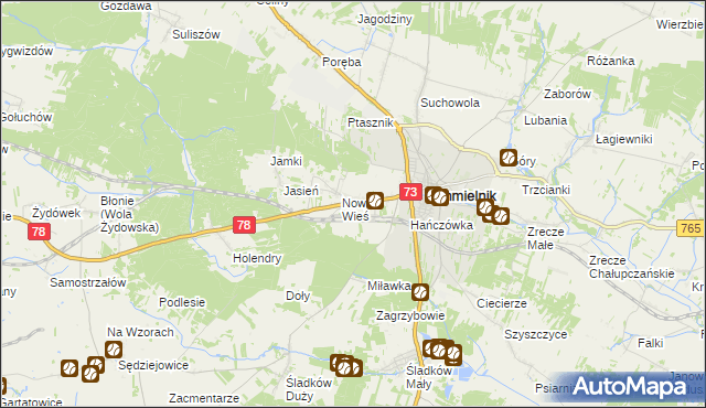 mapa Przededworze, Przededworze na mapie Targeo