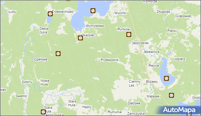 mapa Przewodnik, Przewodnik na mapie Targeo