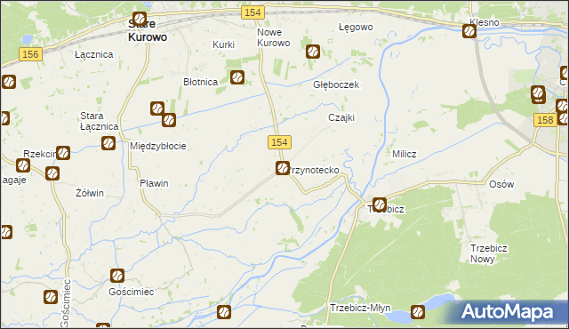 mapa Przynotecko, Przynotecko na mapie Targeo